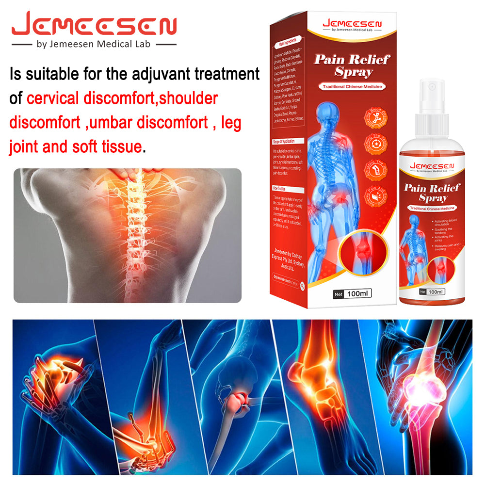 Instant Pain Relief Spray - Medical Spray 100ML