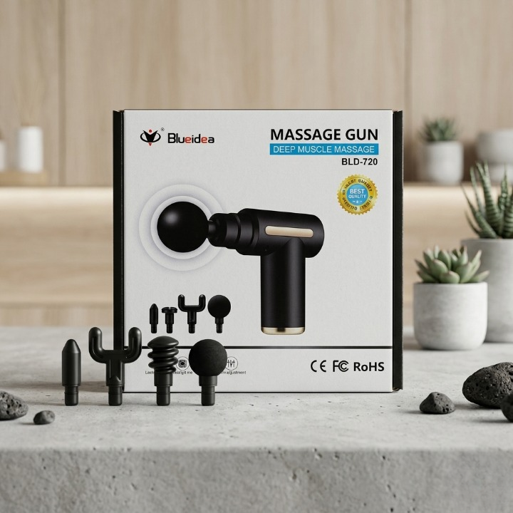 Professional Massage Gun – Deep Tissue Muscle Massager (Model BLD-720)