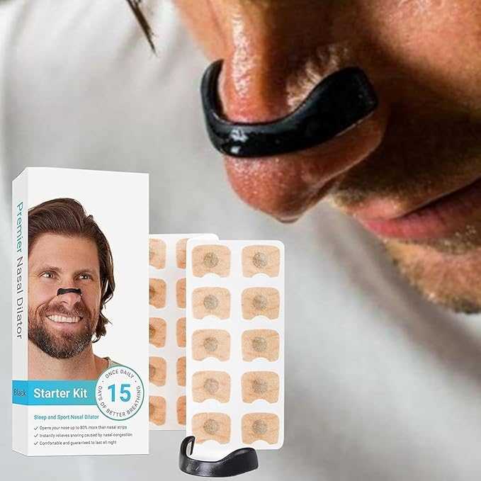 Sleepco Nasal Dilator Starter Kit – 4 Sizes for Better Airflow & Sleep