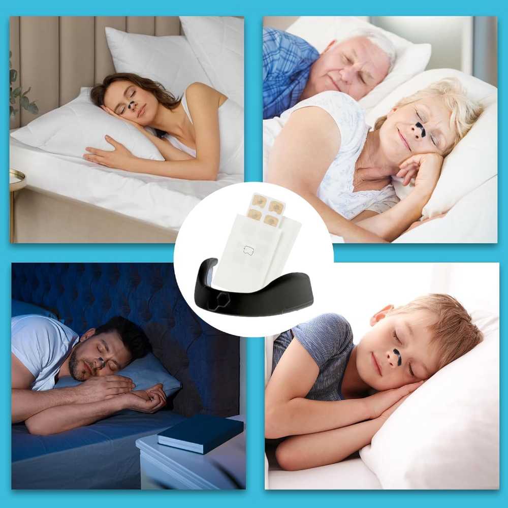 Sleepco Nasal Dilator Starter Kit – 4 Sizes for Better Airflow & Sleep